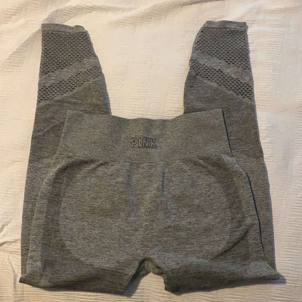 PINK brand seamless grey leggings